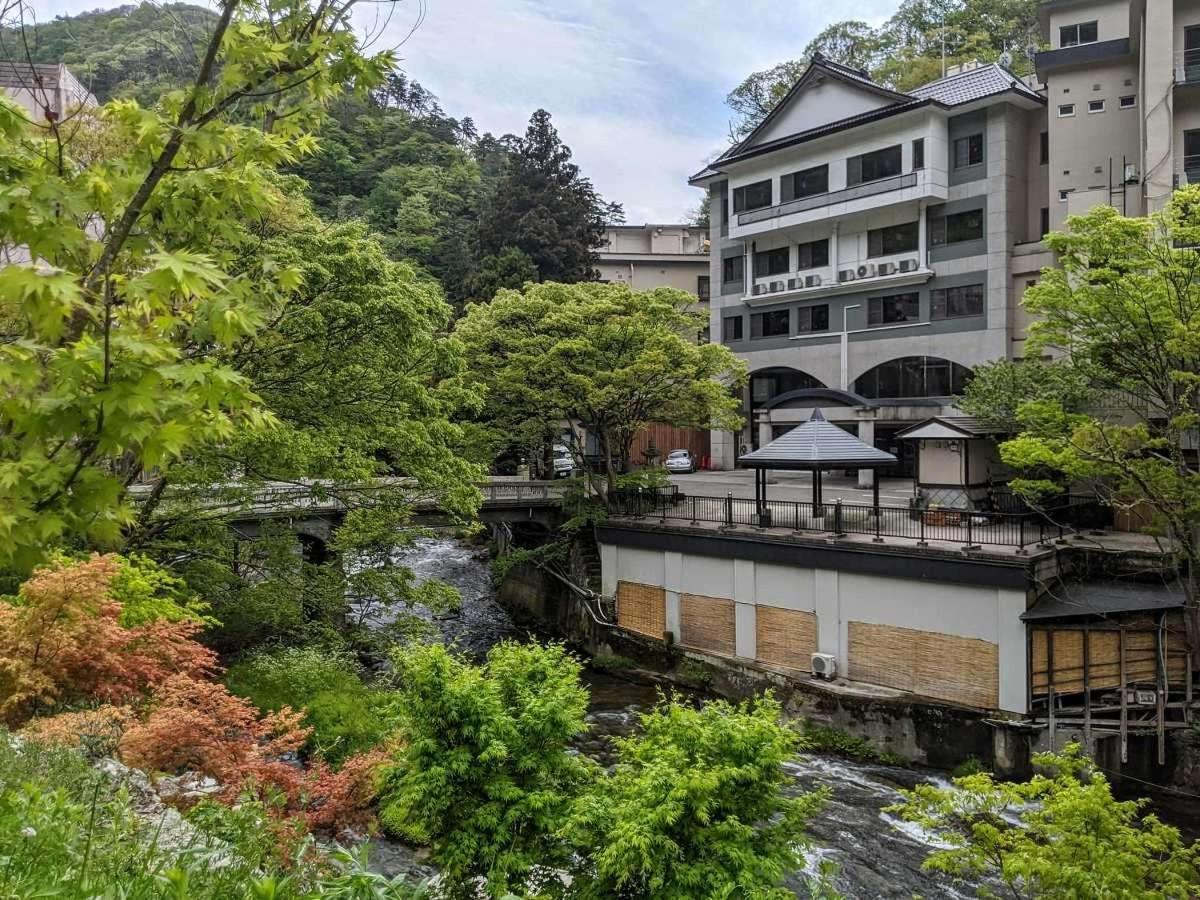 Kutsurogijyuku Shintaki Hotell Aizuwakamatsu Exteriör bild